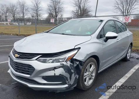 2017 Chevrolet Cruze Lt Auto из США, поврежденный, VIN 1G1BE5SM5H7171099